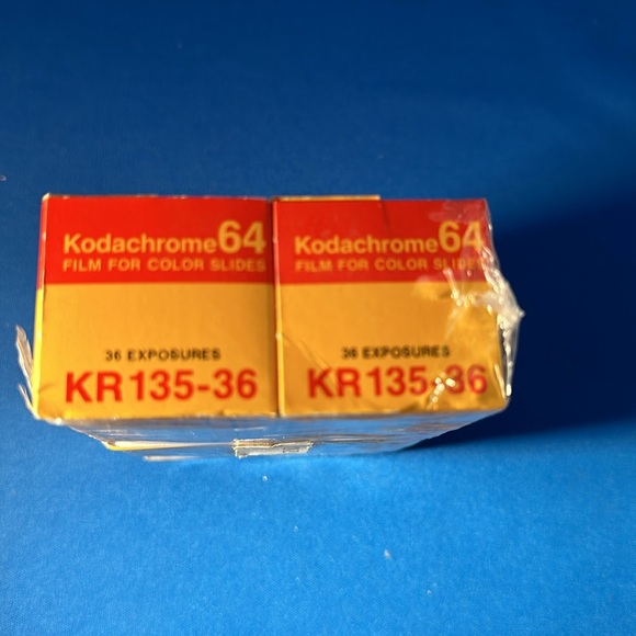 NIB SEALED FILM VINTAGE KODACHROME64 36 exposure KR 135-36 EXC COND EXP 10/1982